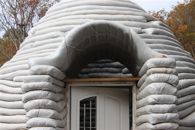 Domo de superadobe