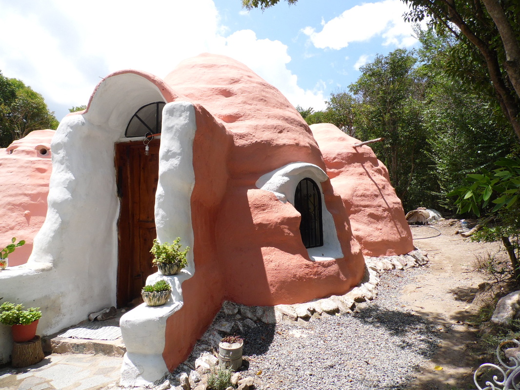 Vivienda de tierra completada